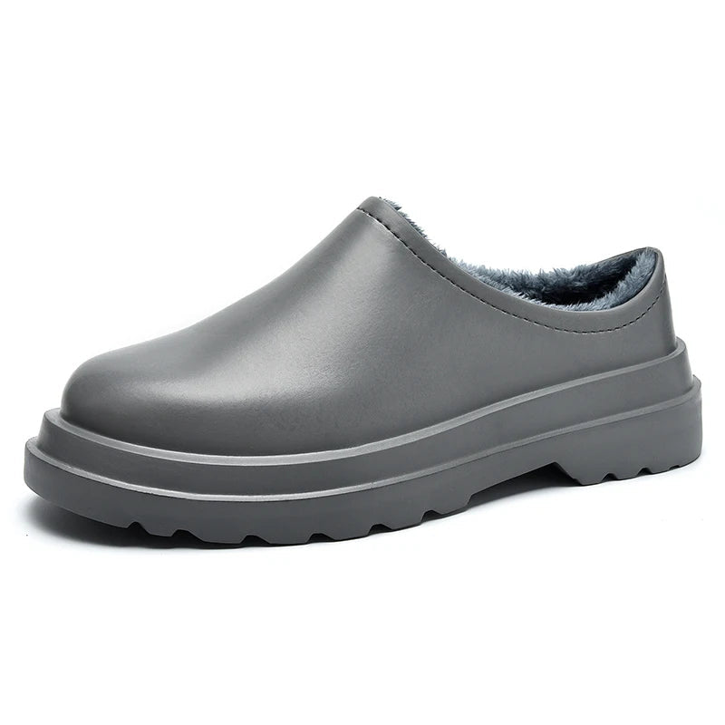 Duurzame heren waterdichte pantoffels voor trail, perfect voor zowel binnen als buiten, winterklaar.