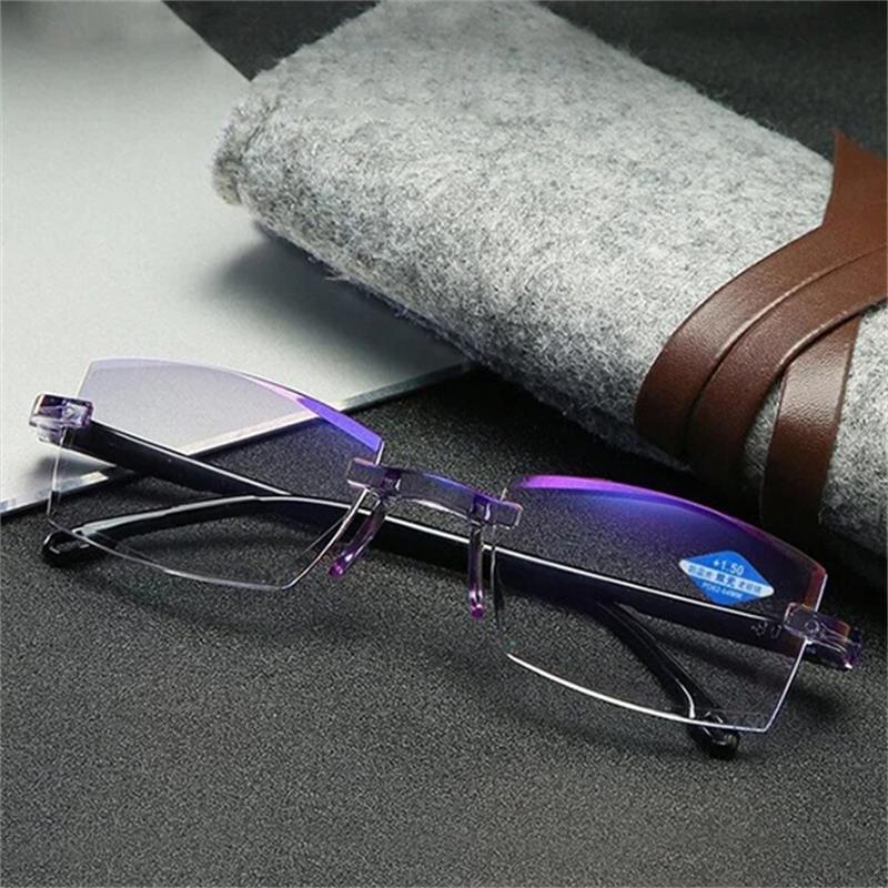 Stijlvolle computerbril multifocaal, unisex model met blauwlichtfilter. Beschermt tegen digitale oogvermoeidheid.