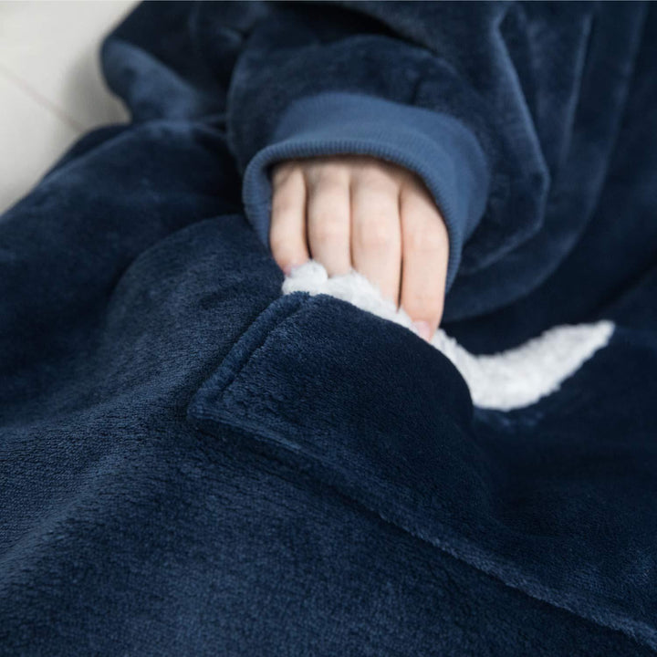 Stijlvolle uniseks thermische hoodie Noah in diverse kleuren, modieus oversized design voor een relaxte, casual look.