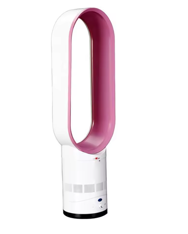 Bladloze torenventilator voor woonkamer of slaapkamer; stille, energiezuinige verkoeling en frisse lucht.