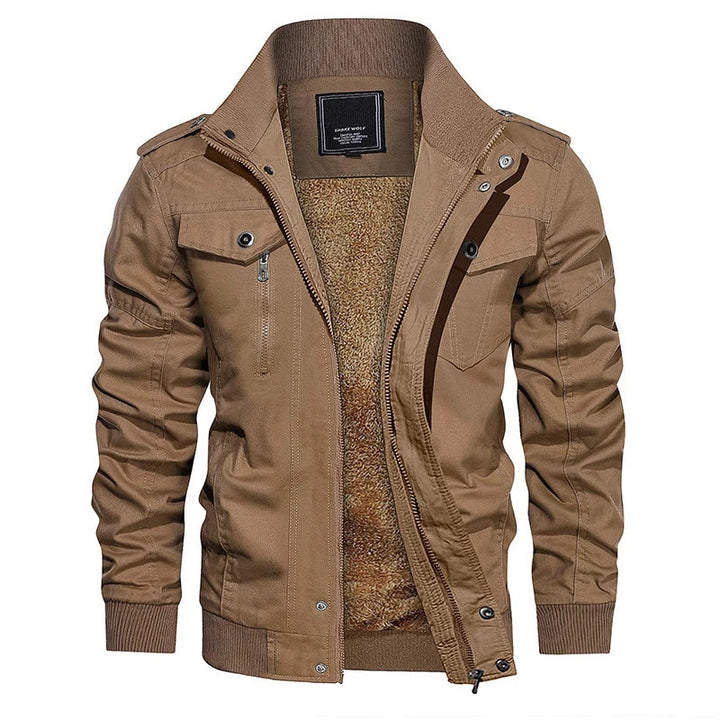 Stoere bomberjack militaire jas voor heren, casual en trendy herenkleding.