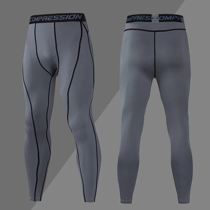 Comfortabele heren activewear legging, perfect voor training én ontspanning thuis.