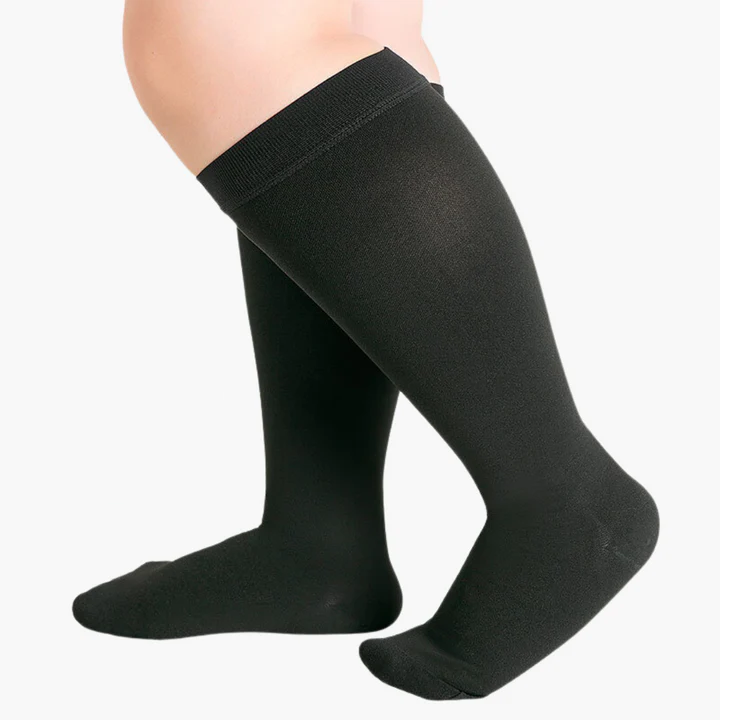 Voorkom zwelling met deze comfortabele unisex compressiekousen, goed voor bloedsomloop en dagelijks gebruik.