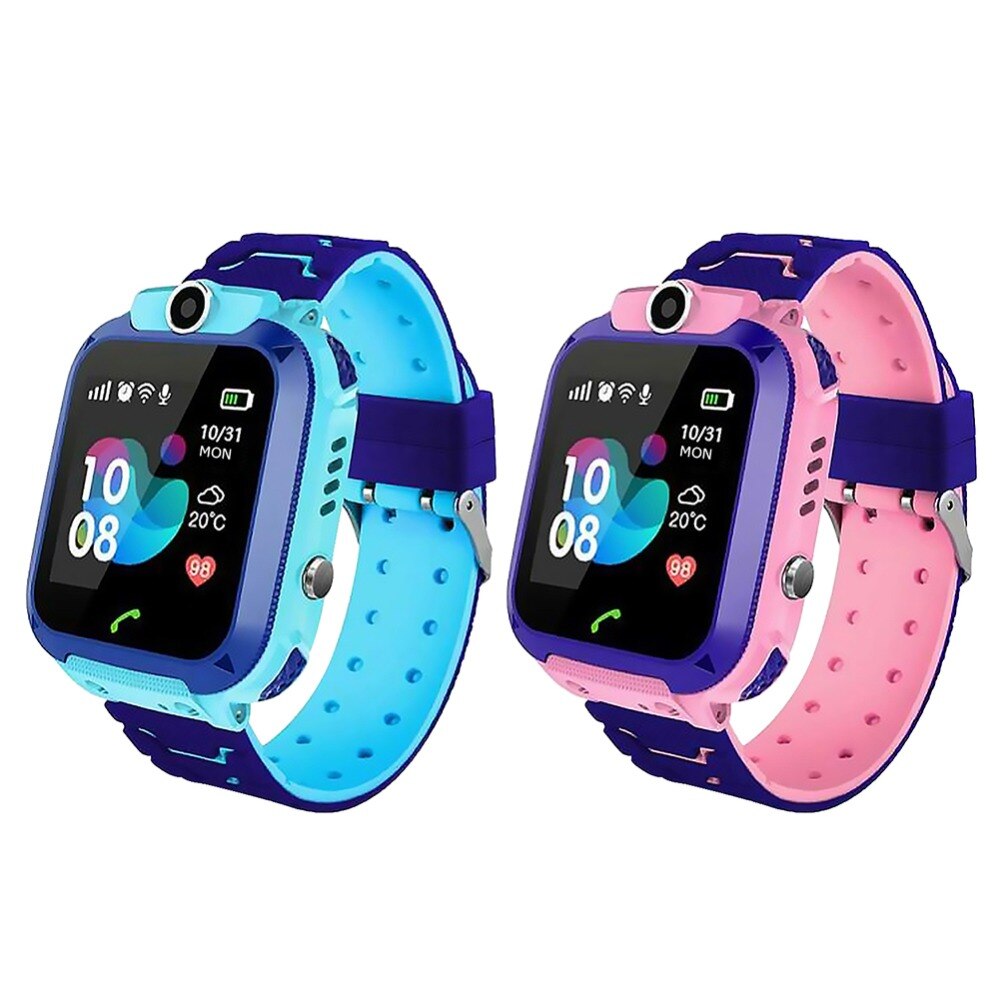Kinder smartwatch met GPS, camera, belfunctie & SOS-knop; veilig en slim horloge voor kinderen.