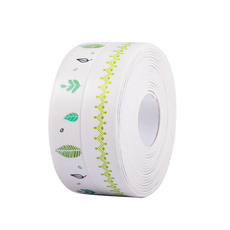 Zelfklevende PVC tape SANDSBERGORIGINALS voor badkamervoegen; waterdicht, hygiënisch & schimmelvrij.