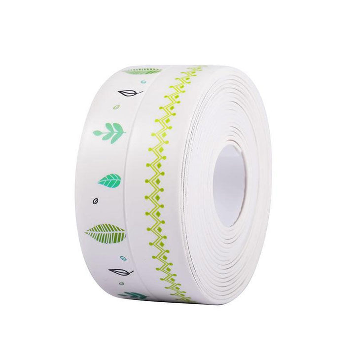Zelfklevende PVC tape SANDSBERGORIGINALS voor badkamervoegen; waterdicht, hygiënisch & schimmelvrij.