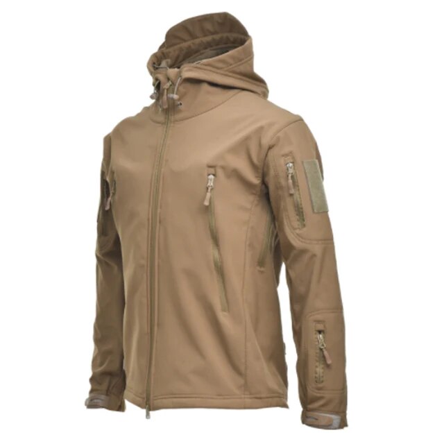 Warme heren winterjas, winddicht en waterafstotend, ideaal voor koude dagen en outdoor gebruik.