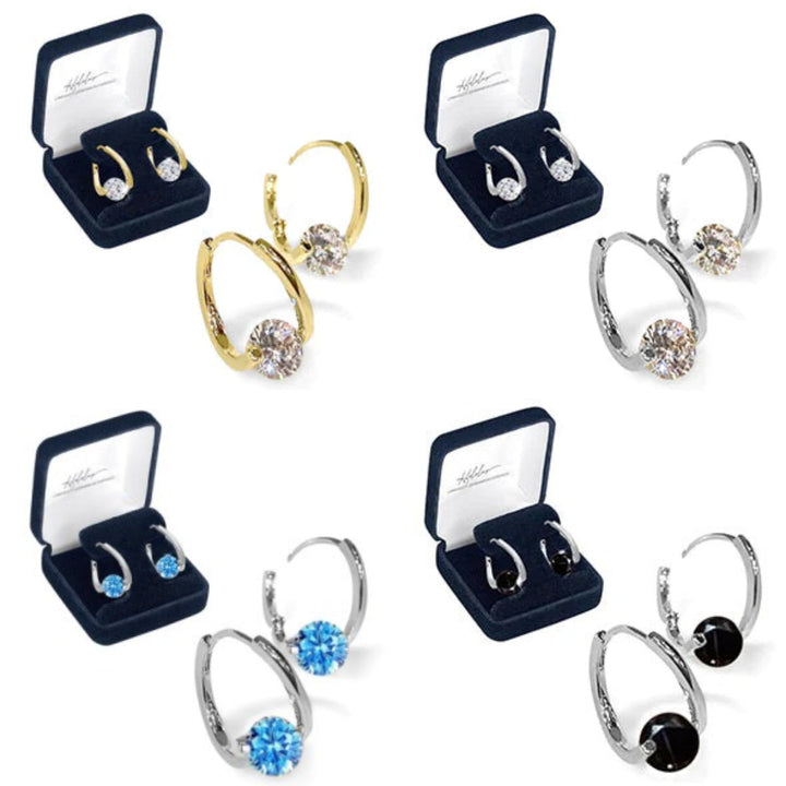 Veelzijdige germanium oorbellen voor dames. Een must-have accessoire voor elke gelegenheid. Chic en licht.