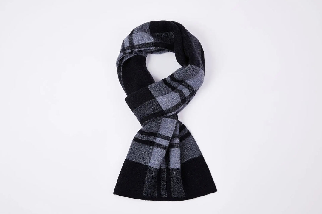 Comfortabele heren wollen sjaal, ideaal als cadeau. Biedt optimale warmte en stijl in de winter.