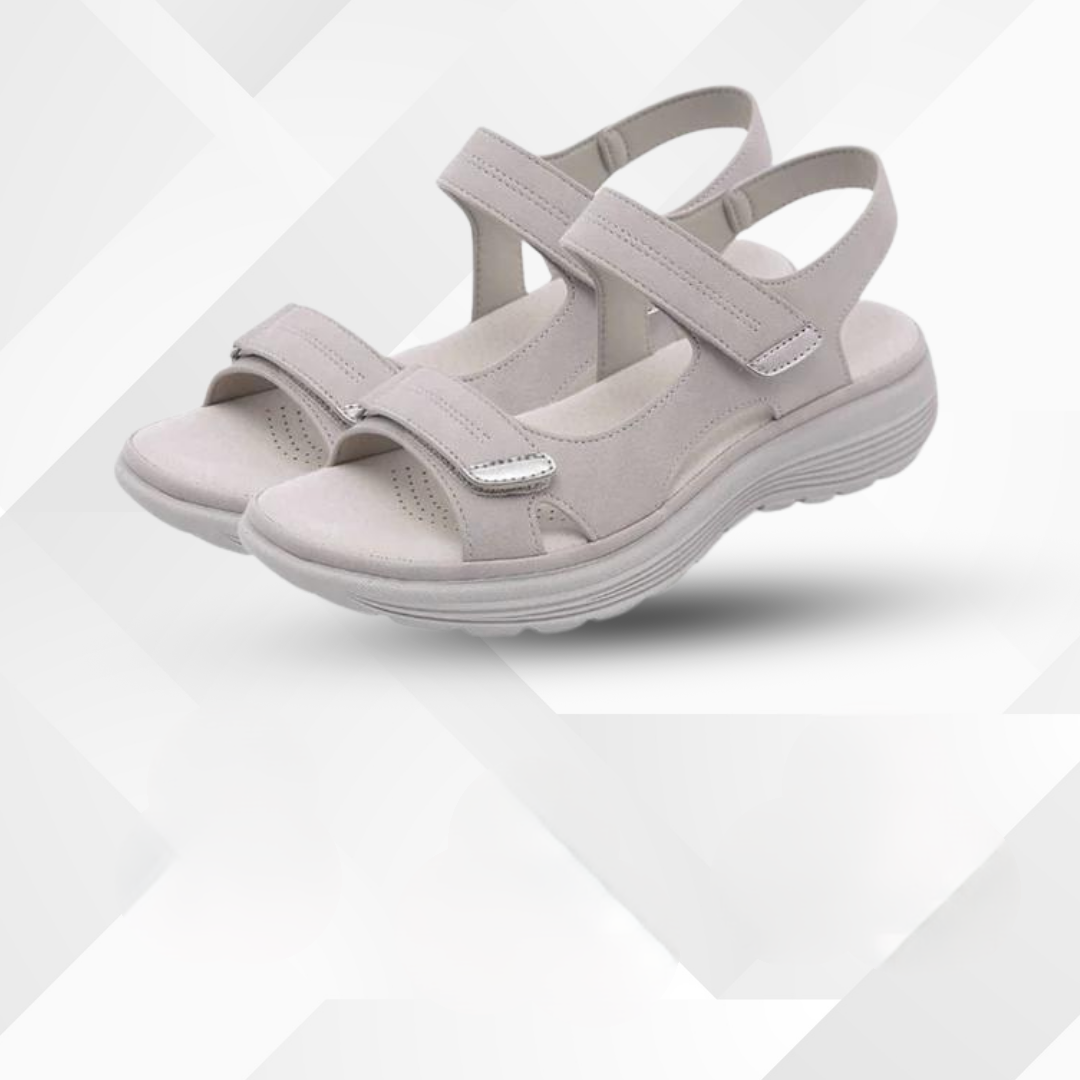 Zachte en ondersteunende Celina dames sandalen, ideaal voor hallux valgus en dagelijks gebruik.