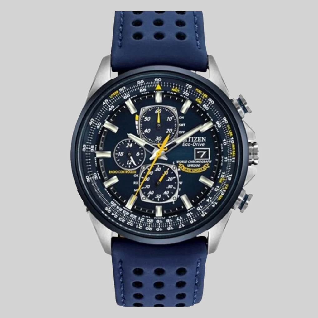 Stijlvol heren quartzhorloge met strakke wijzerplaat en waterdicht ontwerp, perfect accessoire voor elke man.