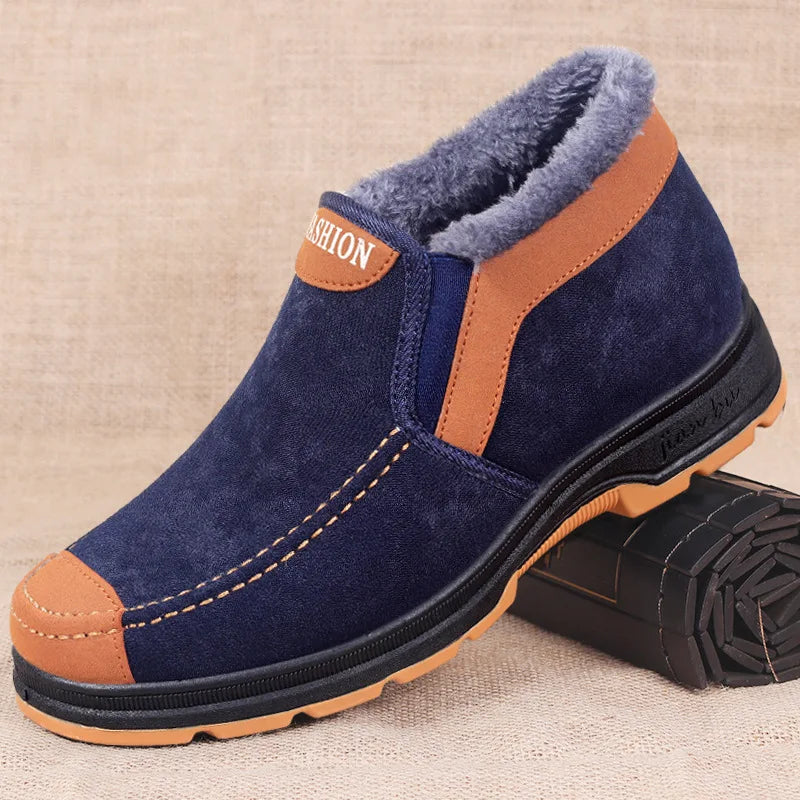 Casual herenschoenen voor de winter; waterafstotend design met uitstekende isolatie.