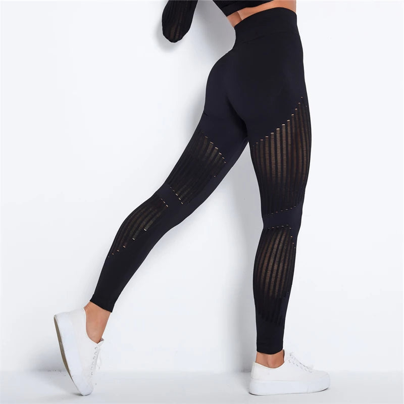 Stijlvolle vormgevende dameslegging met corrigerend highwaist design. Perfect voor elke workout of yoga sessie.