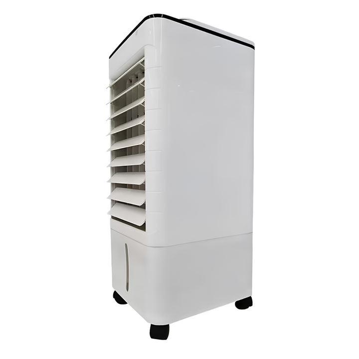 Draagbare luchtkoeler en ventilator voor een koele slaapkamer of kantoor. Energiezuinig en effectief.