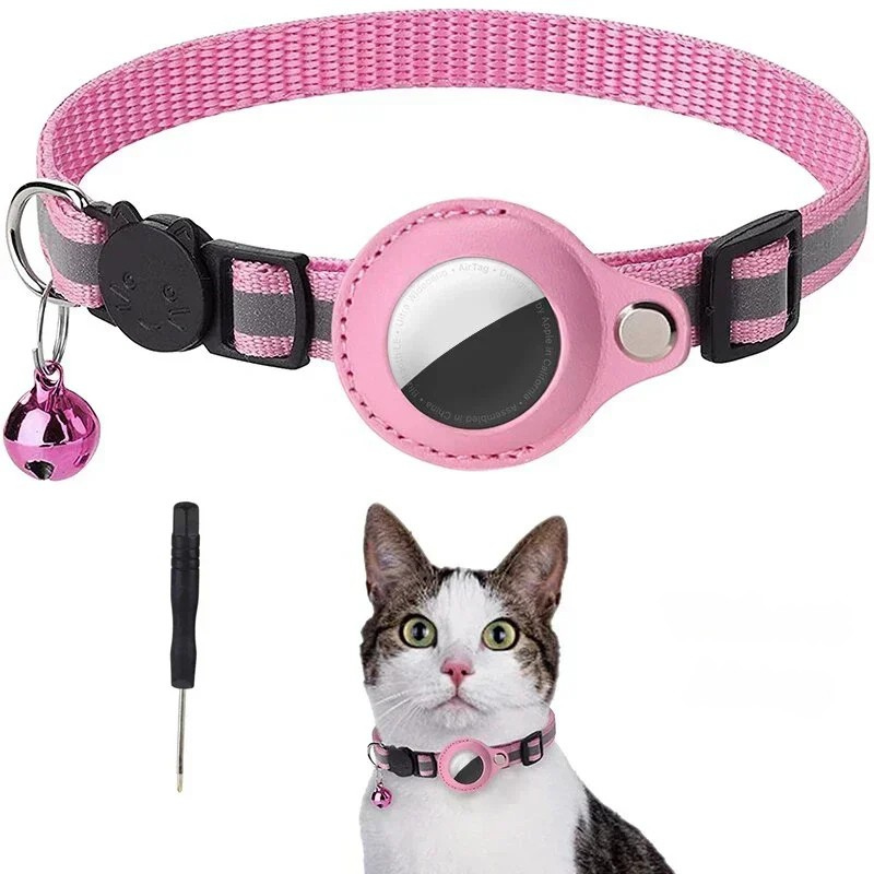 Design van de GPS tracker: klein, lichtgewicht en comfortabel voor hond en kat.
