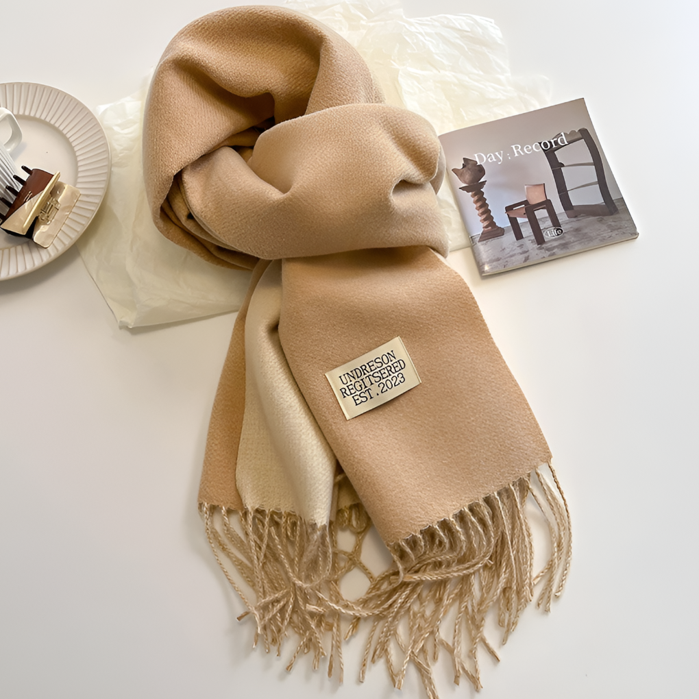 Prachtige winter sjaal voor dames, gemaakt van comfortabele wol, een onmisbaar mode-accessoire.