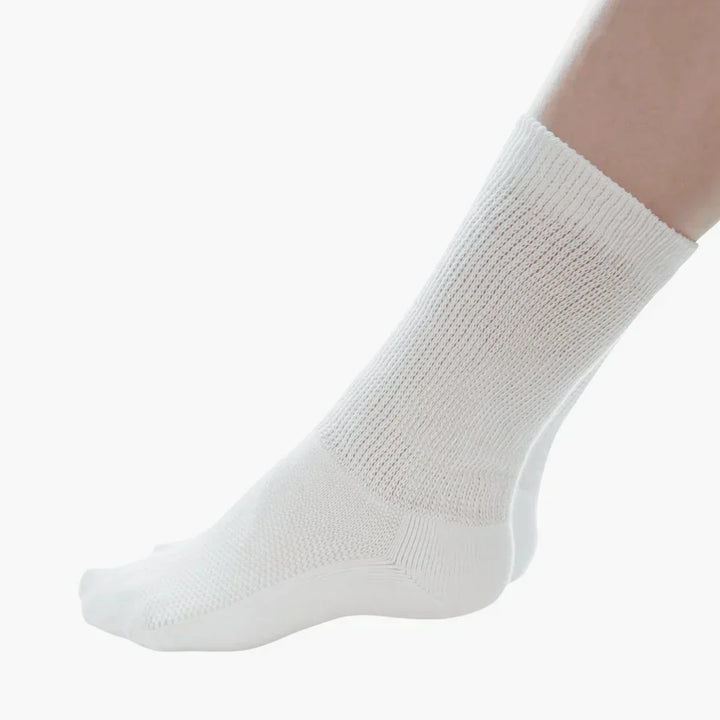 Gezonde bloedsomloop met deze diabetes sokken. Naadloos comfort voor neuropathie en gevoelige voeten.