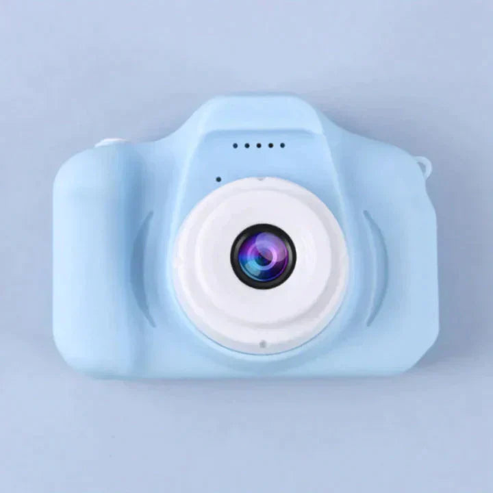 Eco-vriendelijke retro camera: Digitale minicamera met unieke filmlook. Een perfect cadeau, compleet met geheugenkaart.