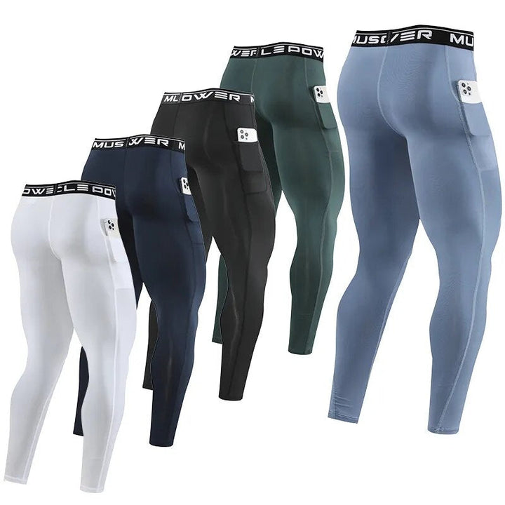 Ademende heren sportlegging, houdt je koel en droog tijdens intensieve workouts.