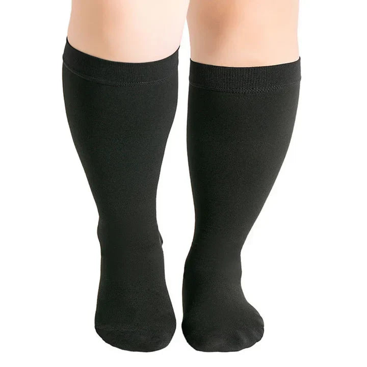 LuxCompress compressiekousen, unisex, voor dagelijks comfort, ondersteuning en een gezonde bloedsomloop.