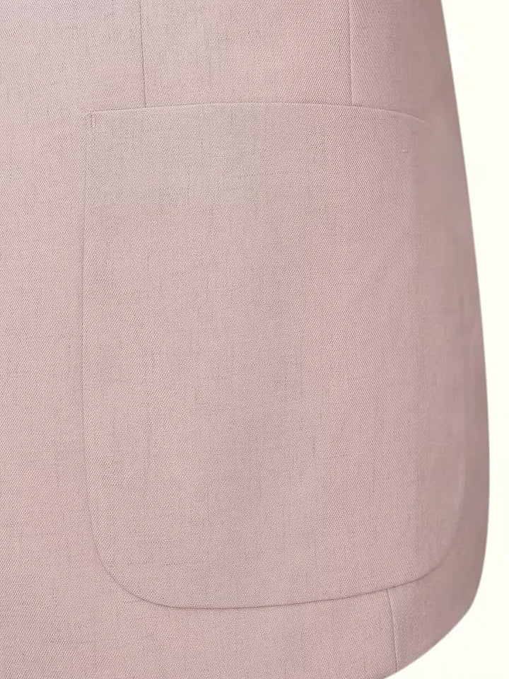 Chique heren blazer van linnen stof, ideaal voor een stijlvolle smart-casual outfit.