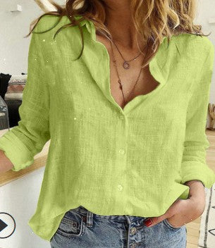 Casual lente/zomer blouse voor dames, comfortabele oversized pasvorm van Hoymans.