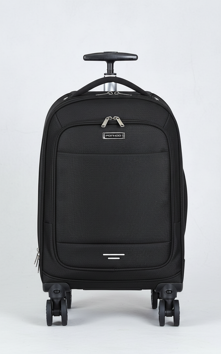 Unisex Trollex cabineformaat reisrugzak (30L) met wielen en laptopvak, ideaal als rugzak & trolley.