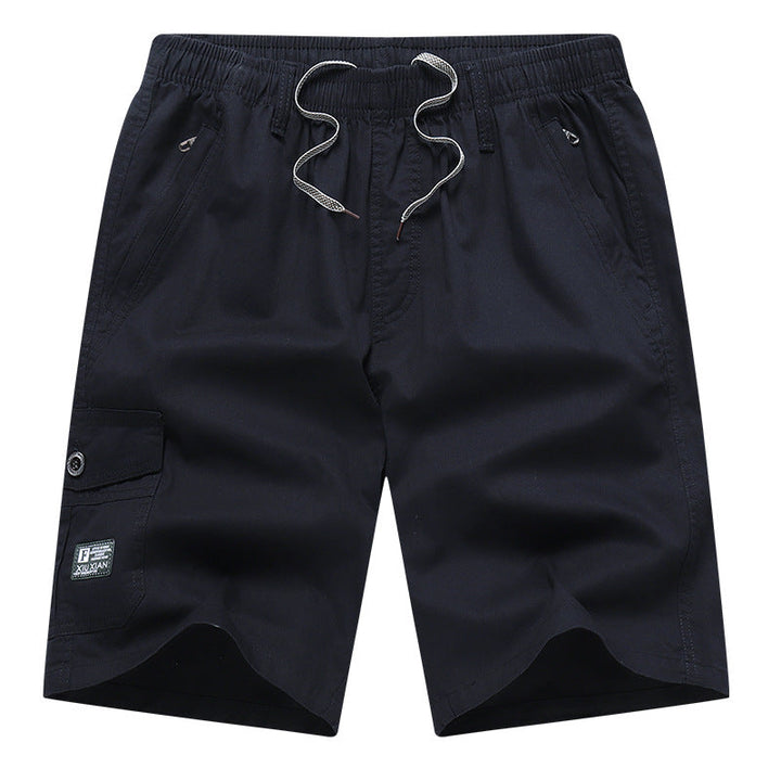 Stijlvolle heren utility shorts met ruime zakken, perfect voor het dragen van essentials tijdens casual uitjes.