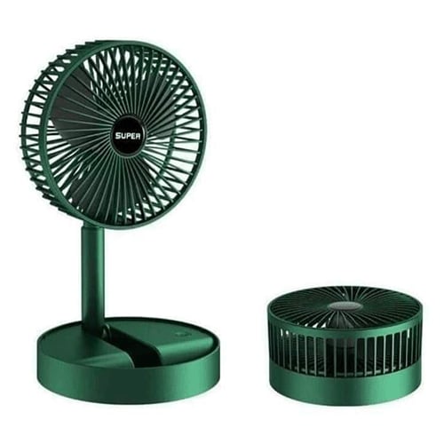 Krachtige mini ventilator WindBlazer. Deze opvouwbare USB ventilator biedt geruisloze, persoonlijke verkoeling voor zomer en reizen.
