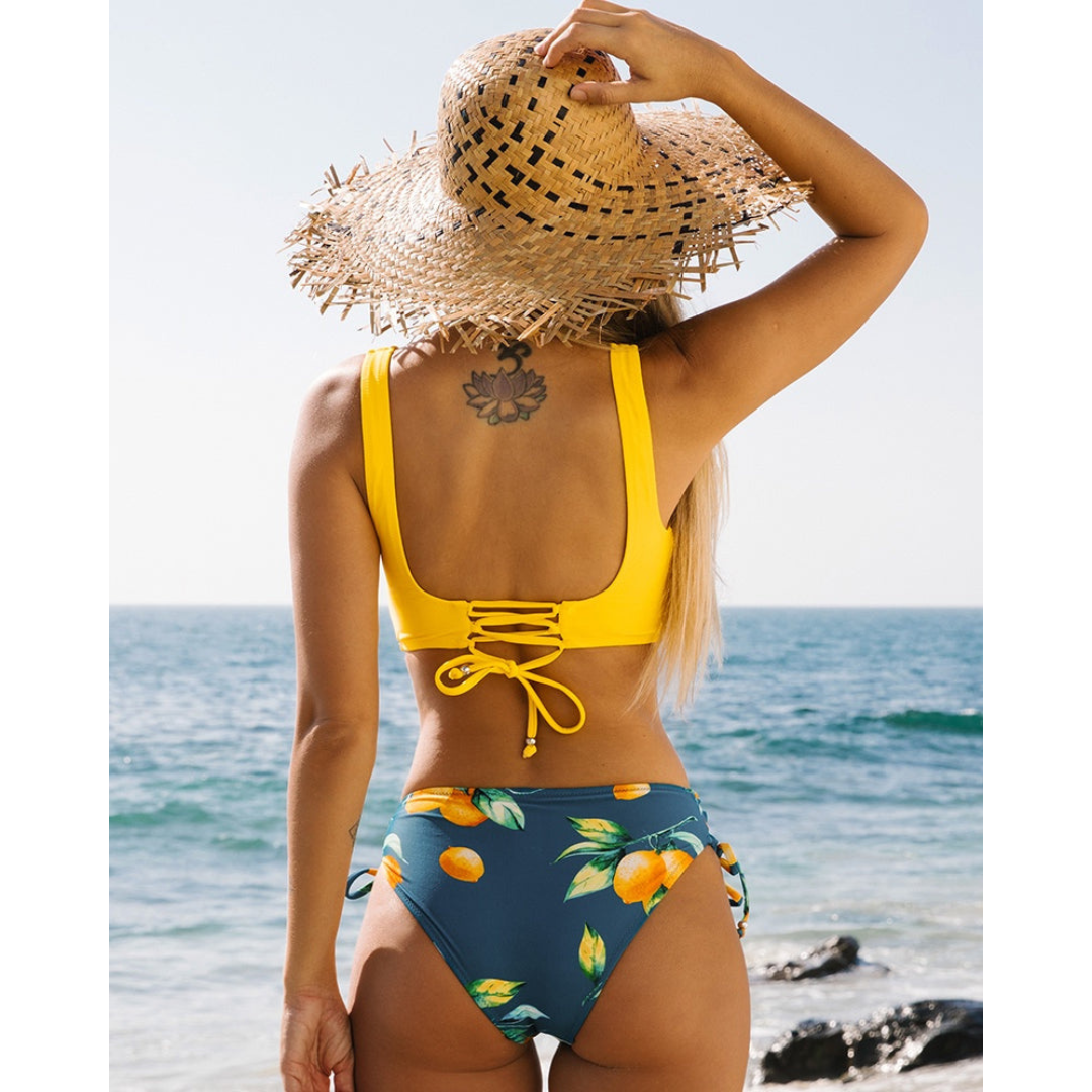 Hoogwaardige damesbikini set, comfortabel en stijlvol voor een perfecte zomerse uitstraling.