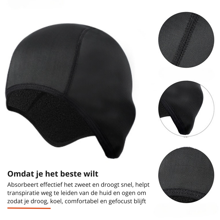 Winddichte SportShield skimuts, essentieel voor warmte en bescherming tijdens wintersport avonturen.