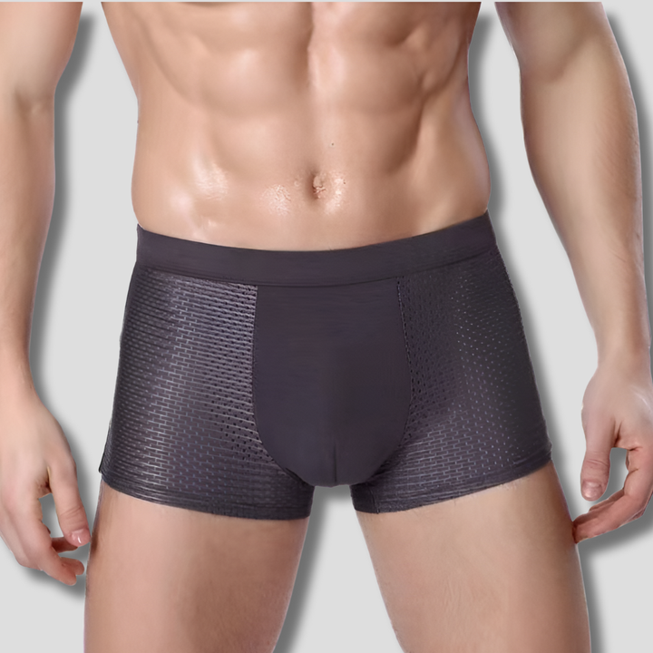 Ademende heren boxershorts voor ultiem fris comfort. Zachte stof en ergonomische pasvorm, perfect voor dagelijks gebruik.