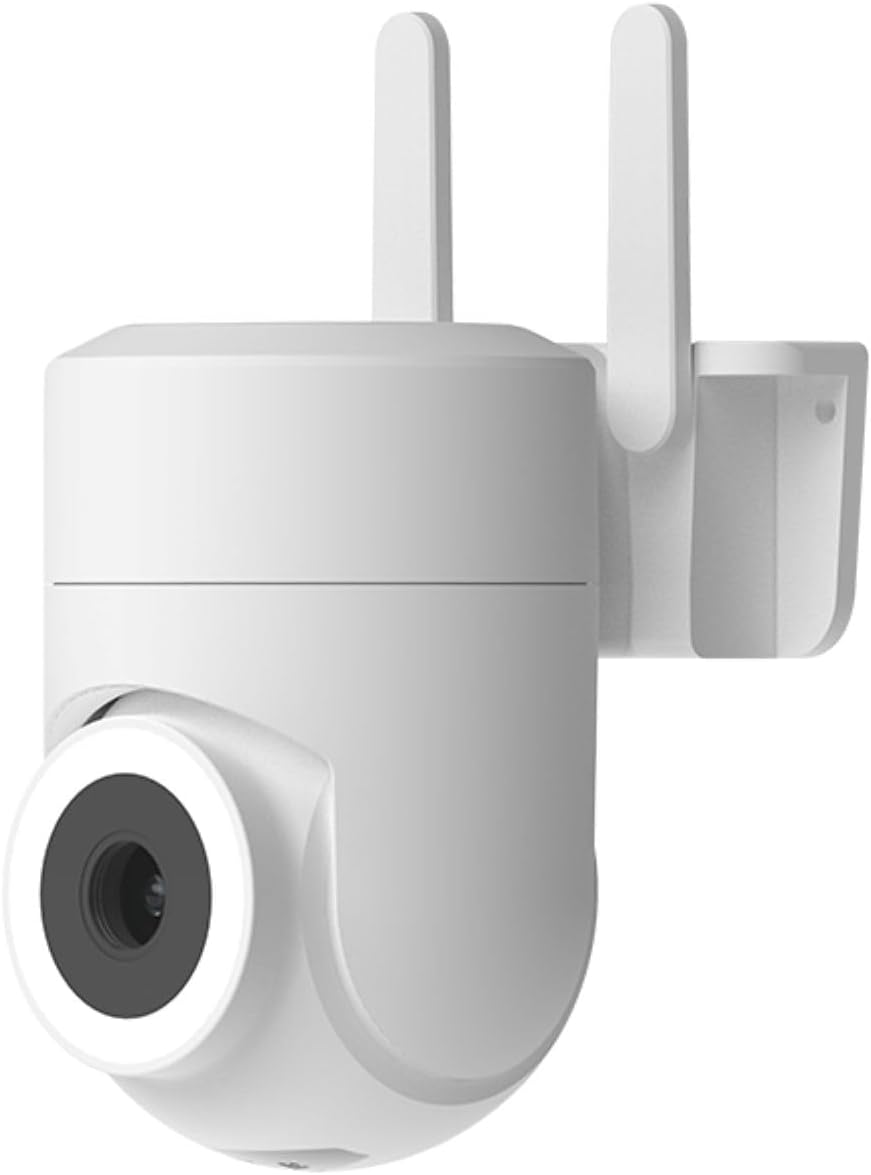 2K beveiligingscamera voor binnen en buiten met 355° zicht, wifi en nachtzicht voor optimale huisbewaking.