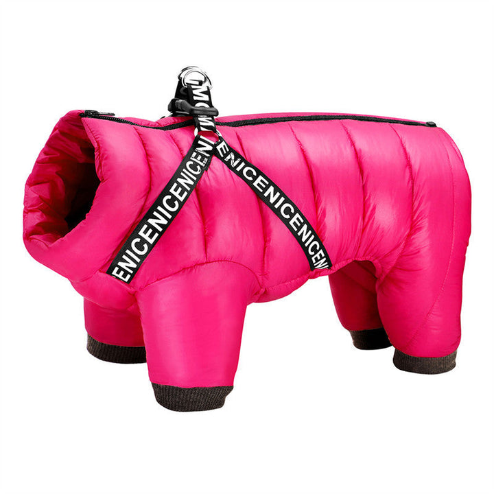 Robuuste ArcticPaws winterjas, essentieel honden accessoire dat uw huisdier warm en beschermd houdt.