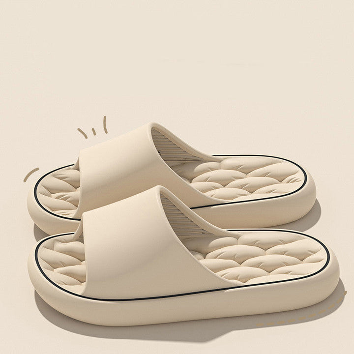 Antislip badslippers met dikke zool, perfect voor het strand, zwembad of als huis slippers, uniseks design.