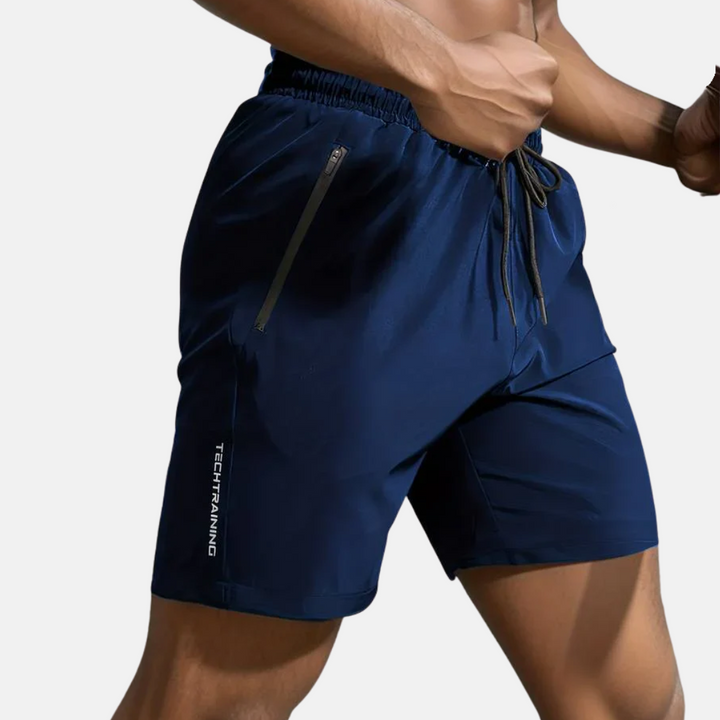 Comfortabele sneldrogende heren shorts, perfect voor sport, strand of dagelijks gebruik in de zomer.