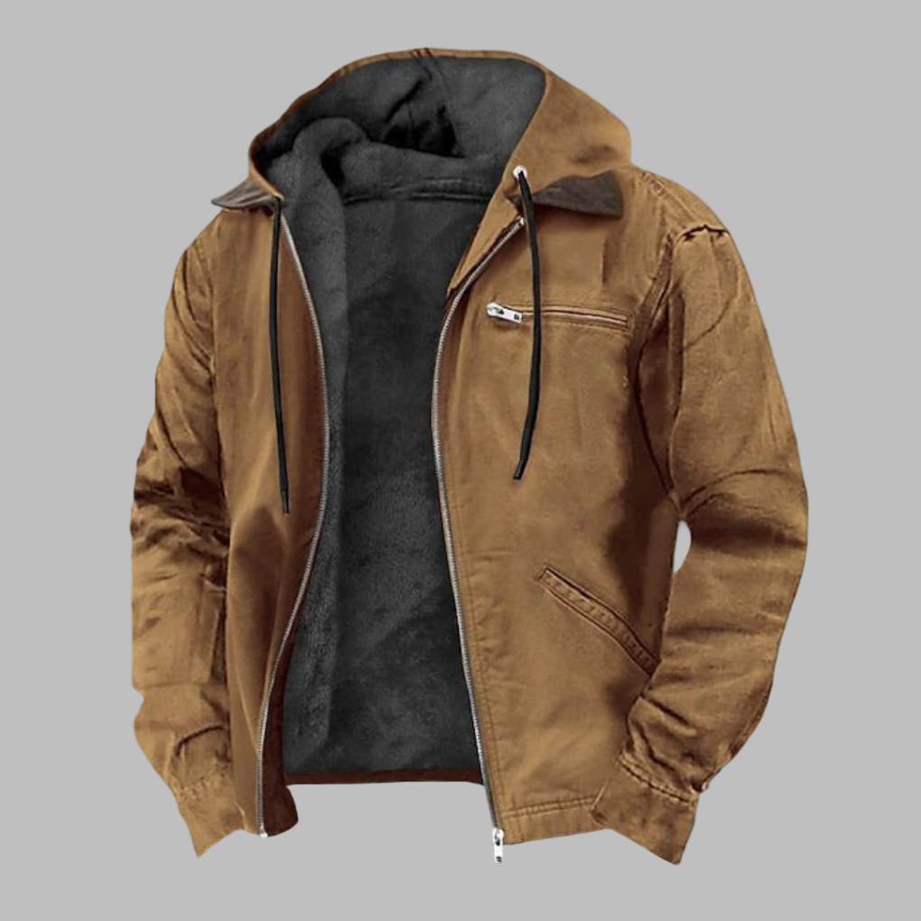 Elegante herenjas, stijlvol en veelzijdig, perfect voor zowel zakelijke als casual gelegenheden. Comfortabele pasvorm.