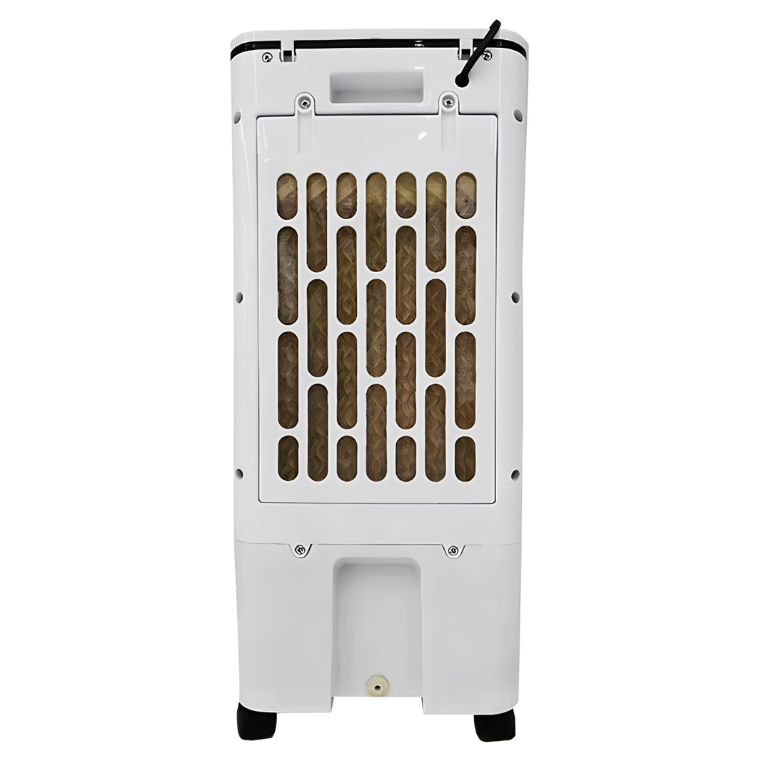 WC2026 mobiele airco met afstandsbediening en timer. Perfect voor comfortabele koeling thuis of op kantoor.
