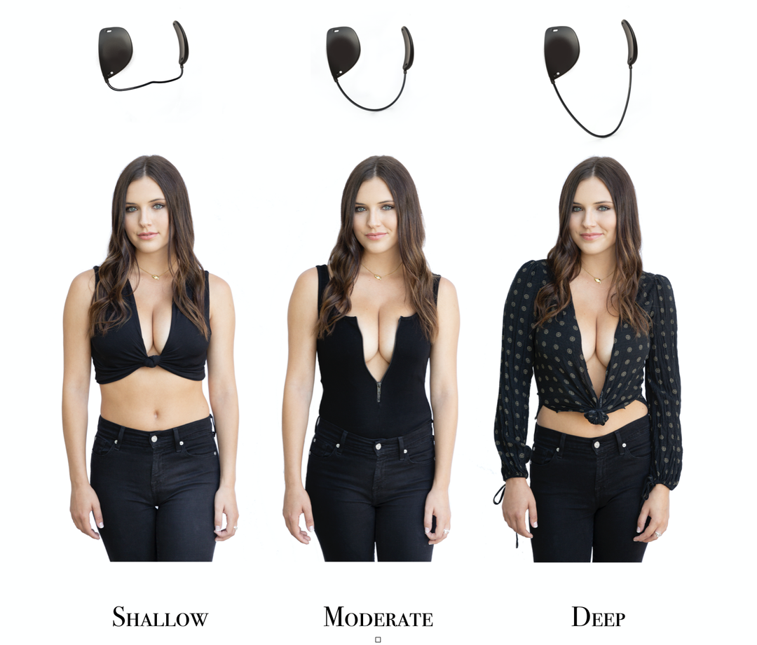 Elegante onzichtbare bh voor dames, backless en strapless, biedt vrijheid voor diepe decolletés.