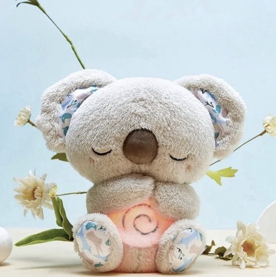 Kalmerende ademende knuffel CalmPal, perfect voor diepe ontspanning en stressvermindering bij kinderen en volwassenen.