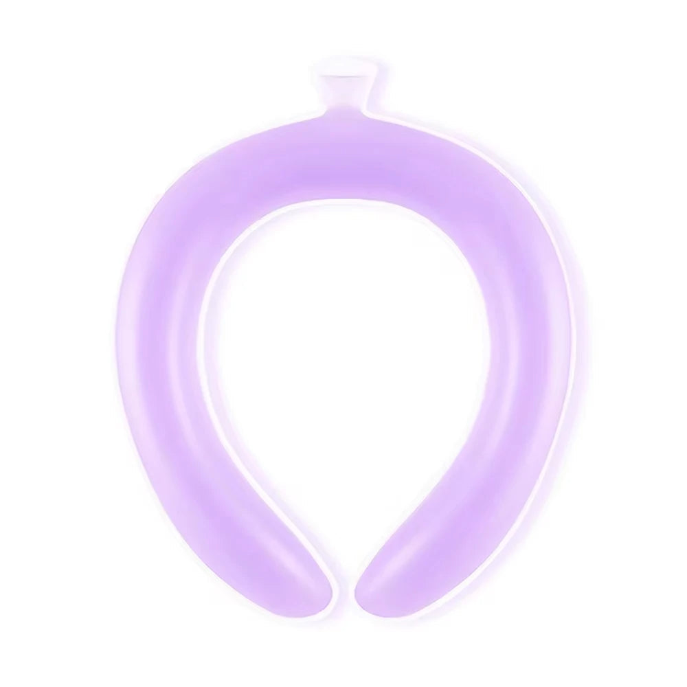 Lichtgewicht verkoelende halsband met PCM technologie, eenvoudig mee te nemen voor sport en outdoor activiteiten.