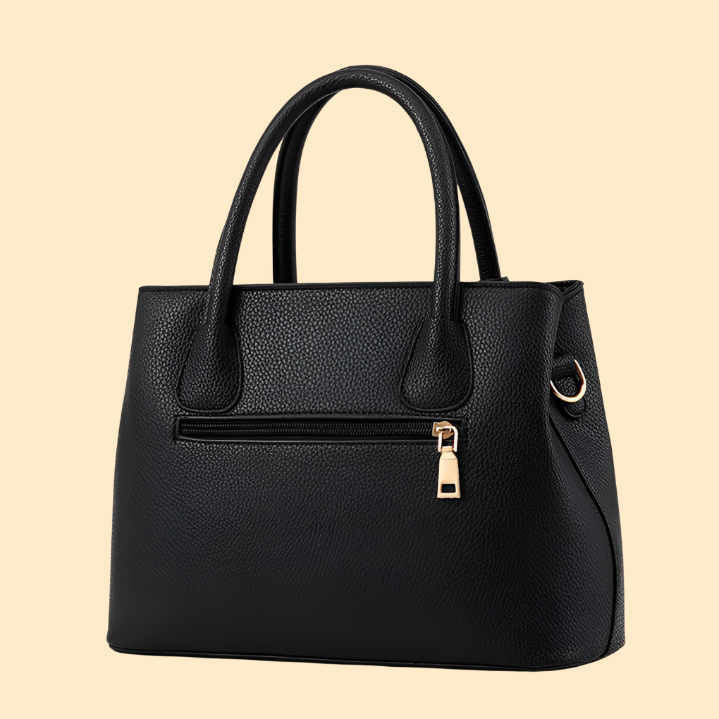Trendy leren dames tas, perfect voor een complete en stijlvolle outfit.
