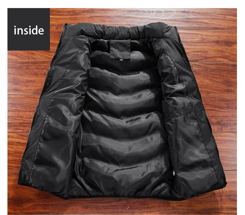 Gekleurde heren bodywarmer, trendy en warm. Casual vest voor herenmode.