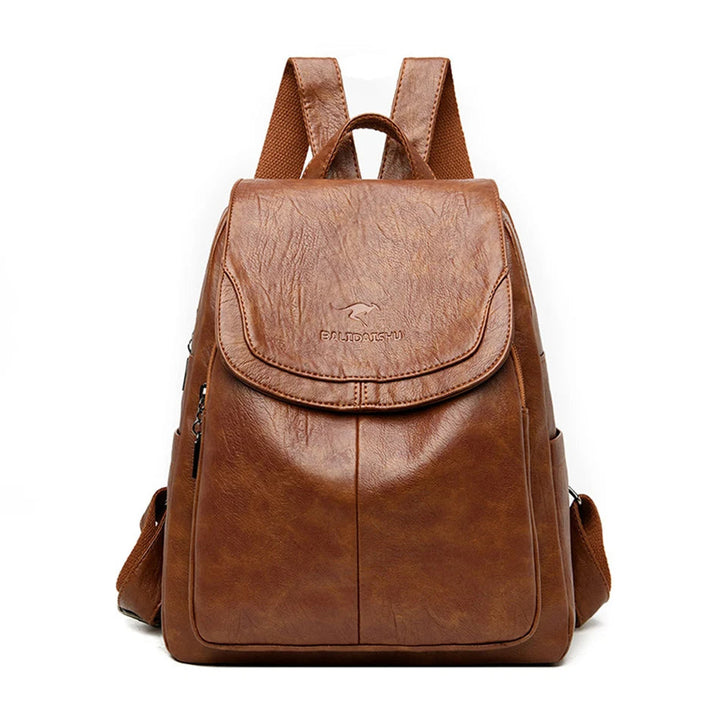 Stijlvolle dames rugzak, compact, veelkleurig en georganiseerd, een must-have fashion tas voor elke gelegenheid.