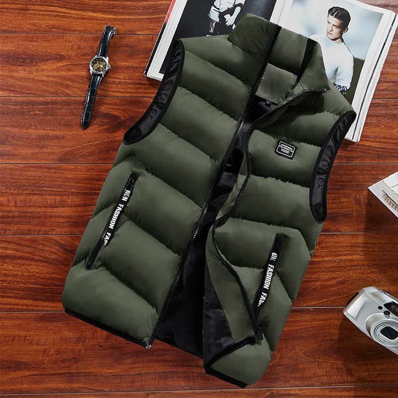 Comfortabele heren bodywarmer, perfecte pasvorm voor een casual look. Warm vest.