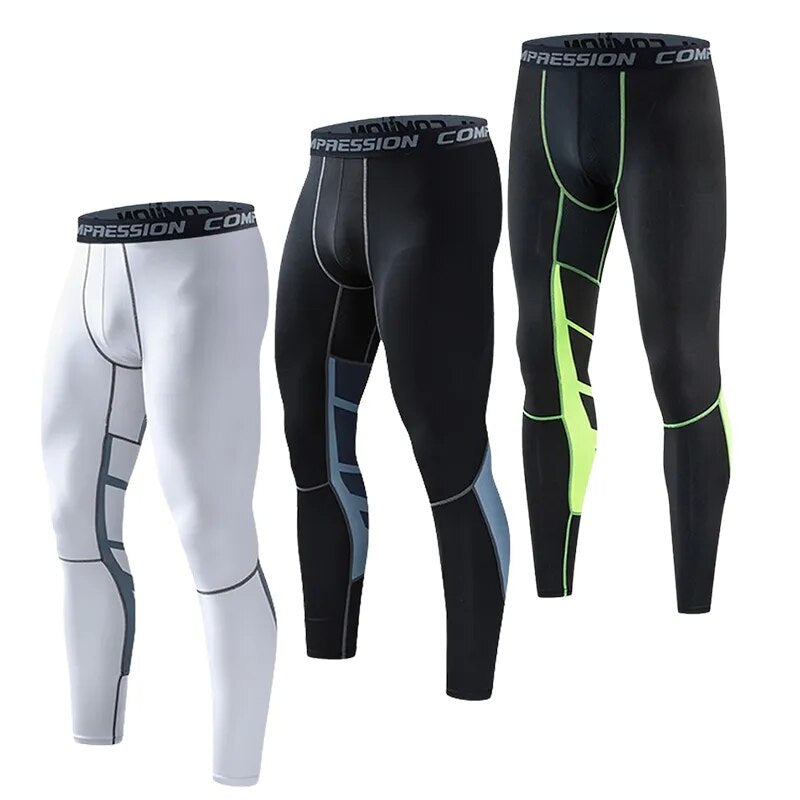 Ergonomisch ontworpen heren compressiebroek voor maximale bewegingsvrijheid.