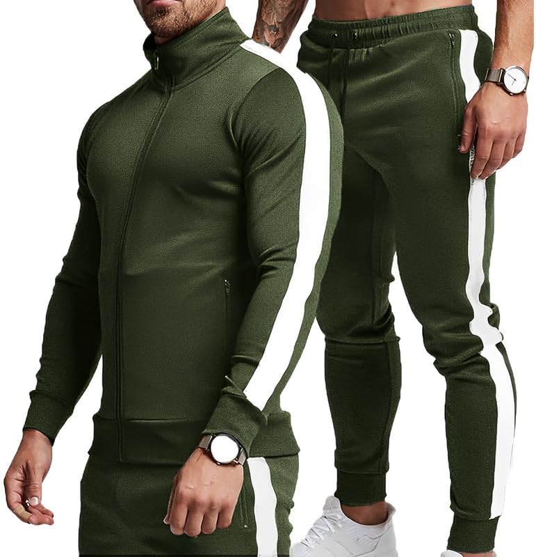 Heren trainingspak Logan, comfortabel en modieus voor sport, fitness en vrije tijd.