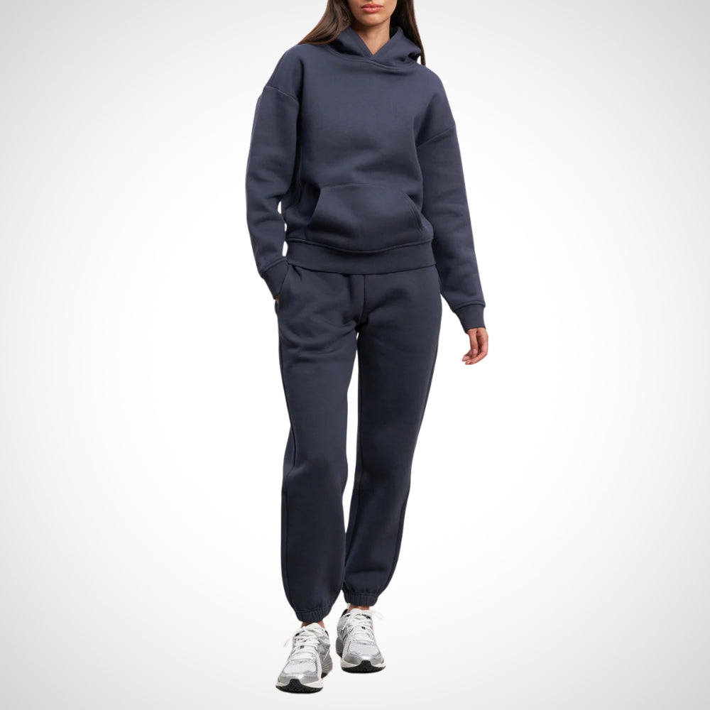 Comfortabel en stijlvol dames trainingspak, complete joggingpak set van zacht katoen. Ideaal voor sport of vrije tijd.