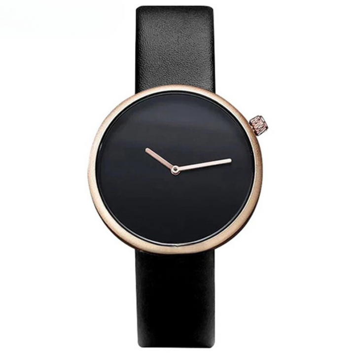 Stijlvol quartz dameshorloge, minimalistisch design met roestvrijstalen band, perfect accessoire.