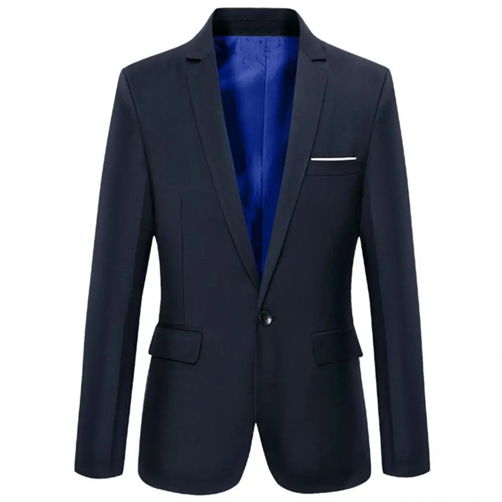 Hoymans heren slim fit blazer, modern en elegant colbert. Geschikt voor zakelijke bijeenkomsten en een casual chic stijl.